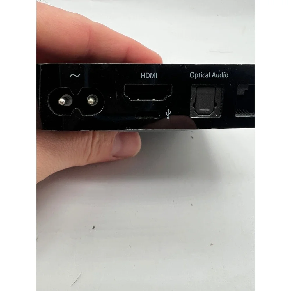 Apple TV 3rd Generation Black Media Streamer Model A1469 EMC 2633 untested